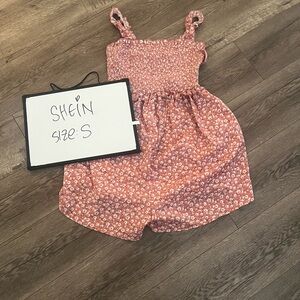 SHEIN maternity Floral Playsuit